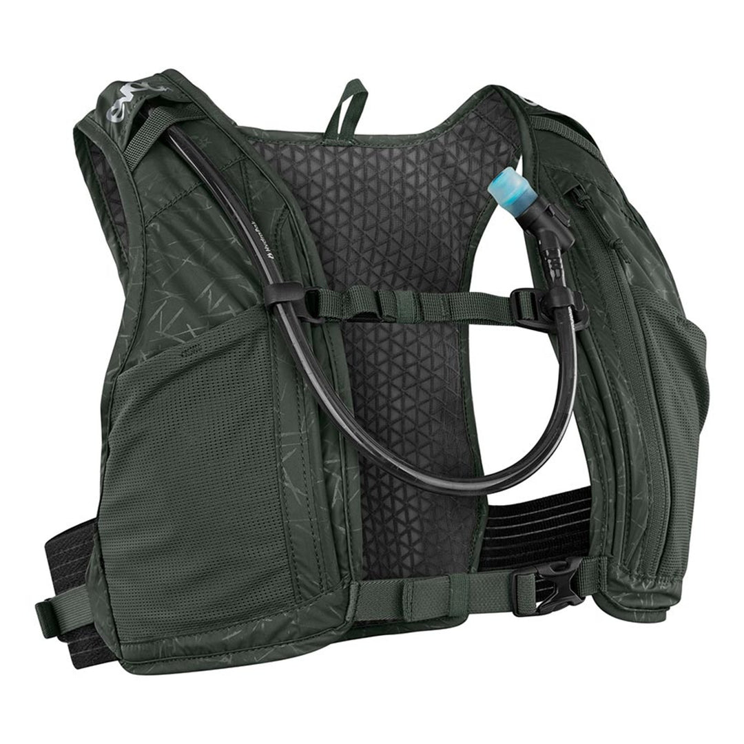 Hydro Pro 1.5 + 1.5l Bladder, Hydration Vest, Volume: 1.5L, Bladder: Included (1.5L), Dark Olive