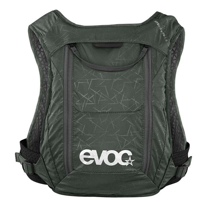 Hydro Pro 1.5 + 1.5l Bladder, Hydration Vest, Volume: 1.5L, Bladder: Included (1.5L), Dark Olive