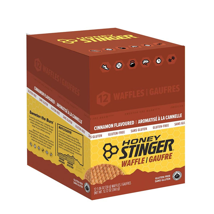 Organic Gluten Free Waffles, Bars, Salted caramel, 12pcs