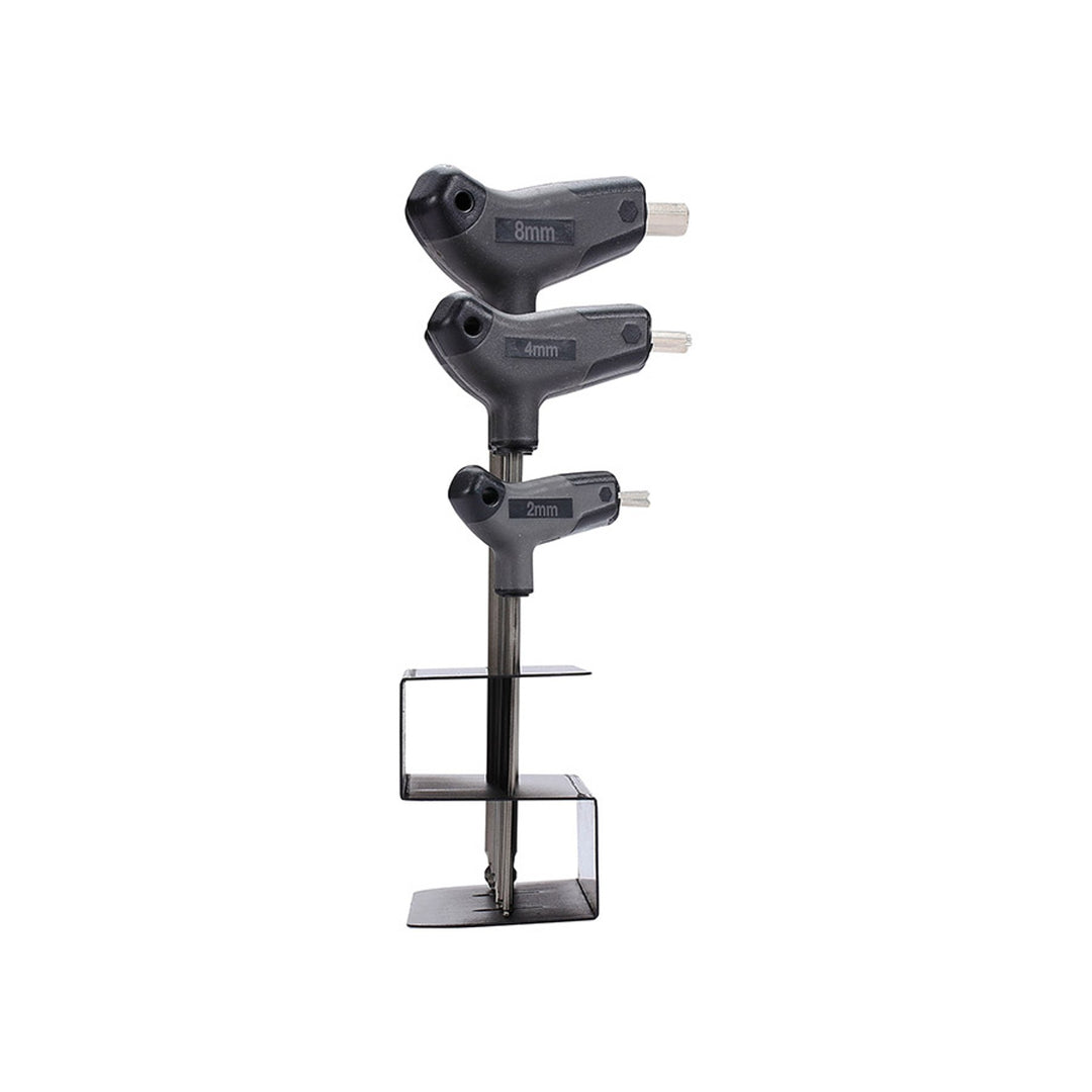 BTL-45S Hex-T Set, T-Handle Hex Wrench Set, Metric, 2, 2.5, 3, 4, 5, 6, 8, 10mm, T25