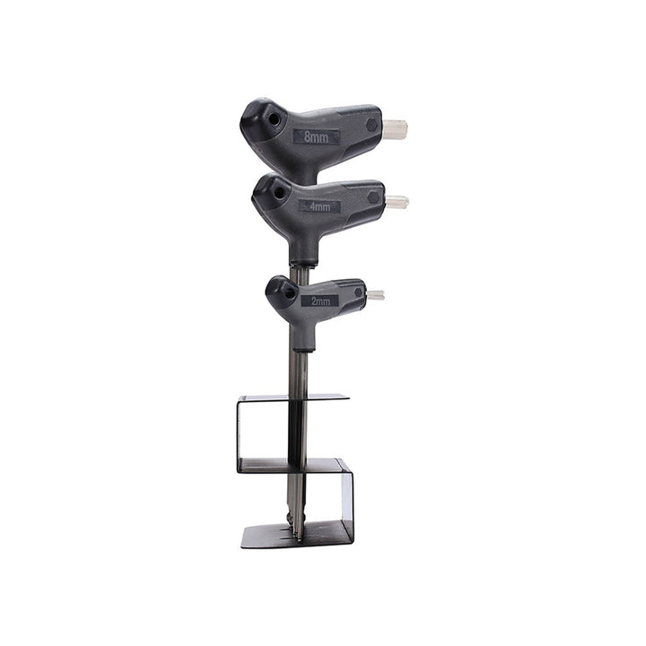 BTL-45S Hex-T Set, T-Handle Hex Wrench Set, Metric, 2, 2.5, 3, 4, 5, 6, 8, 10mm, T25