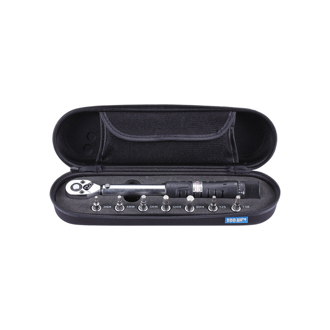 BTL-73 TorqueSet, Torque Wrench, Ratcheting: Yes, : 1/4", 2-14Nm, : 3, 4, 5, 6, 8mm Hex, T25, T30, Set