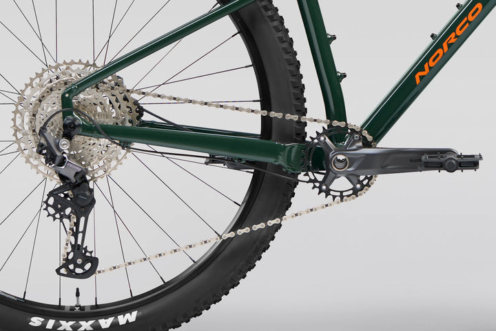 25 Norco Charger A1 Sage Slate drivetrain product image
