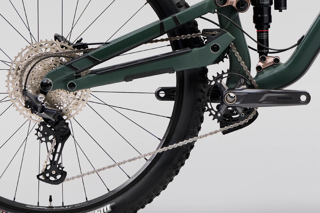 25 Norco Optic A2 Sage Slate drivetrain product image