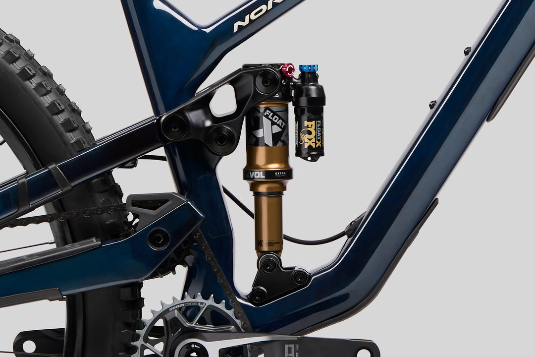 25 Norco Optic C1 Raw Space Blue rear shock product image