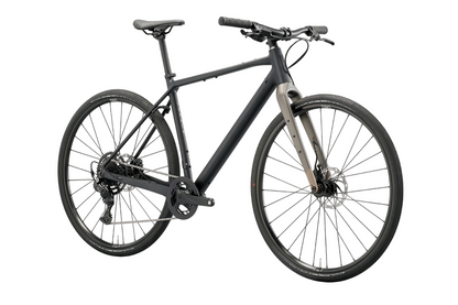 2025 Norco Search A Flat Bar Black Tusk quarter view