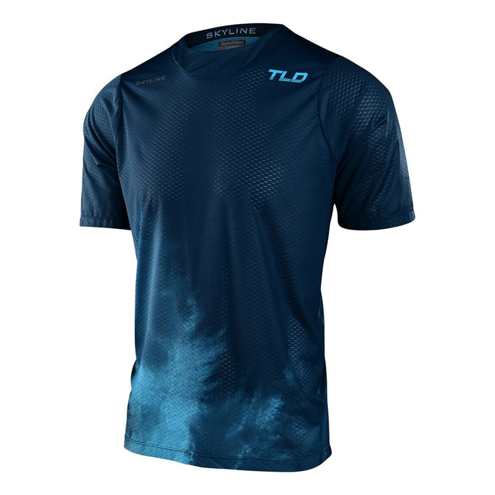 Troy Lee Designs Skyline Air short sleeve jersey — Fades Dark Slate — front