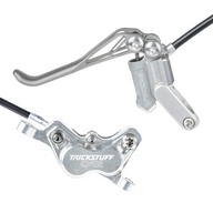 TRICKSTUFF PICCOLA HD SILVER KEVLAR 4 PISTON POST MOUNT